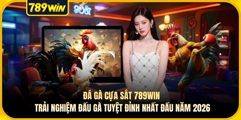 Đá Gà Cựa Sắt 789WIN - Trải Nghiệm Đấu Gà Tuyệt Đỉnh Nhất Đầu Năm 2026